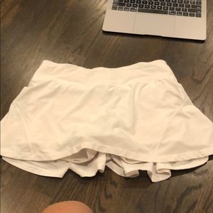 White tennis skirt size 4